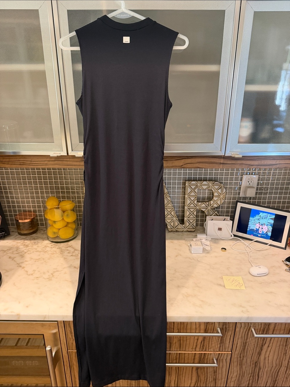 Vuori Pose Maxi dress, S, black - Picture 3 of 7